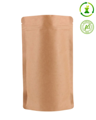 Compostable doypack with ZIP