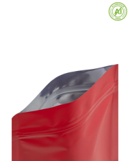 Doypack so ZIP malinový matný