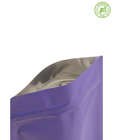 Doypack with ZIP violet matte
