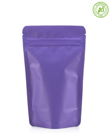 Doypack with ZIP violet matte