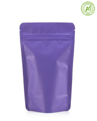 Doypack with ZIP violet matte