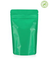 Doypack with ZIP green matte