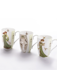 Eggshell porcelain - glasses Nostalgia