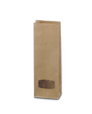 Two layer bags with window 100g