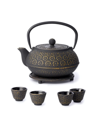 Yangtse cast iron tea set