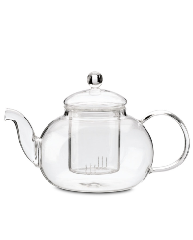 Glass teapot Ronda