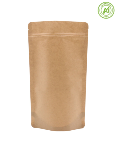 Doypack bag with ZIP without ALU layer