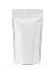 Doypack ZIP white matt with Al