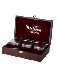 Luxusná drevená kazeta Tea Secrets 3