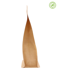 Block bottom bag with pock