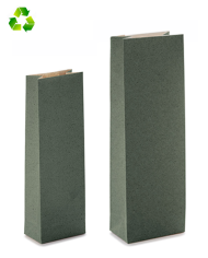 Eco-friendly bags dark green