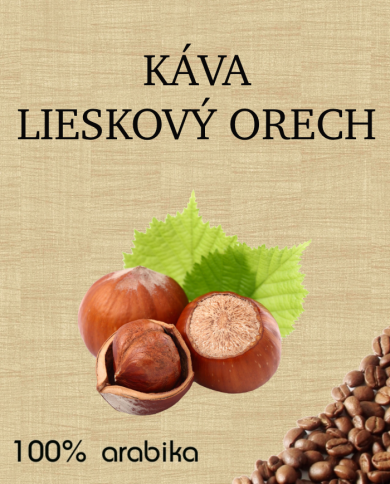 Káva Lieskový orech