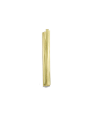 Closing clips gold color  150 mm