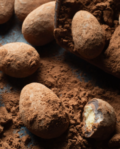 Mexican -  roasted almonds in 75% chocolate