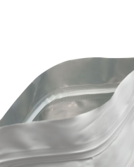 Doypack ZIP white matte with metallized foil