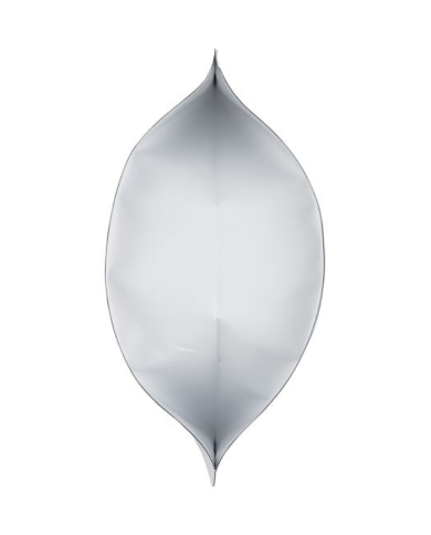 Doypack ZIP white matte with metallized foil