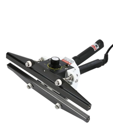 Permanently heated welding tongs