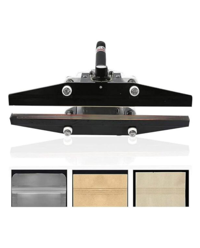 Permanently heated welding tongs