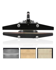 Permanently heated welding tongs