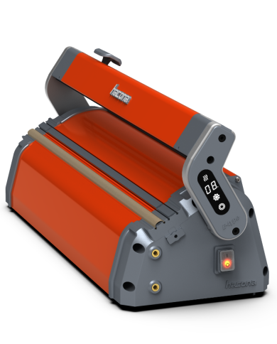 E – type semi-automatic professional impulse sealer, with 5 mm industrial sealing