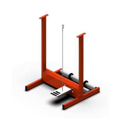 Hacona S-Type Sealing Machine Stand with Foot Pedal and Rollflux