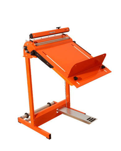 Hacona S-Type Sealing Machine Stand with Foot Pedal and Rollflux