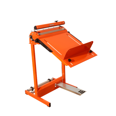 Hacona S-Type Sealing Machine Stand with Foot Pedal and Rollflux