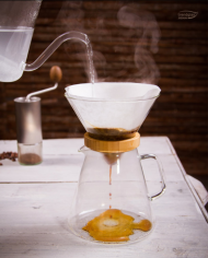 Glass Pour Over Filter Holder